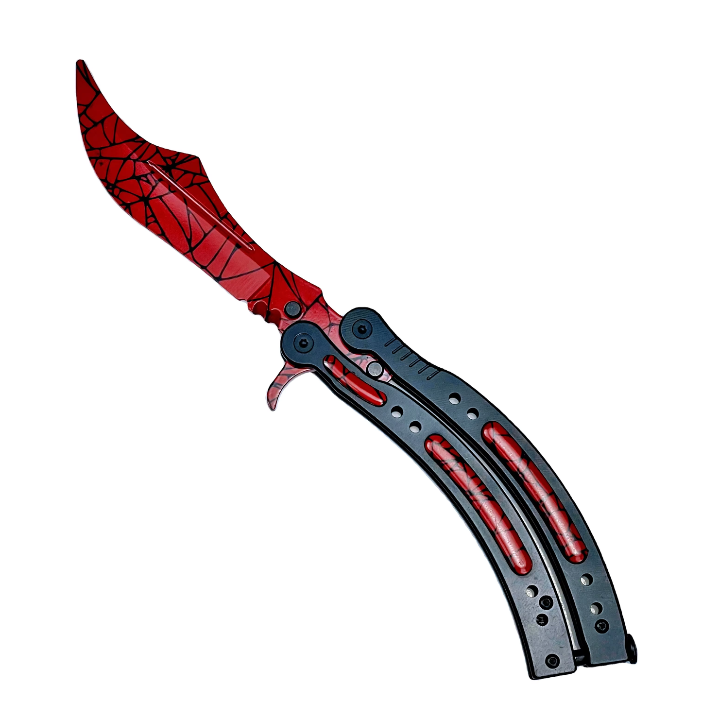 Butterfly Knife ★ | Crimson Web Blade Labz