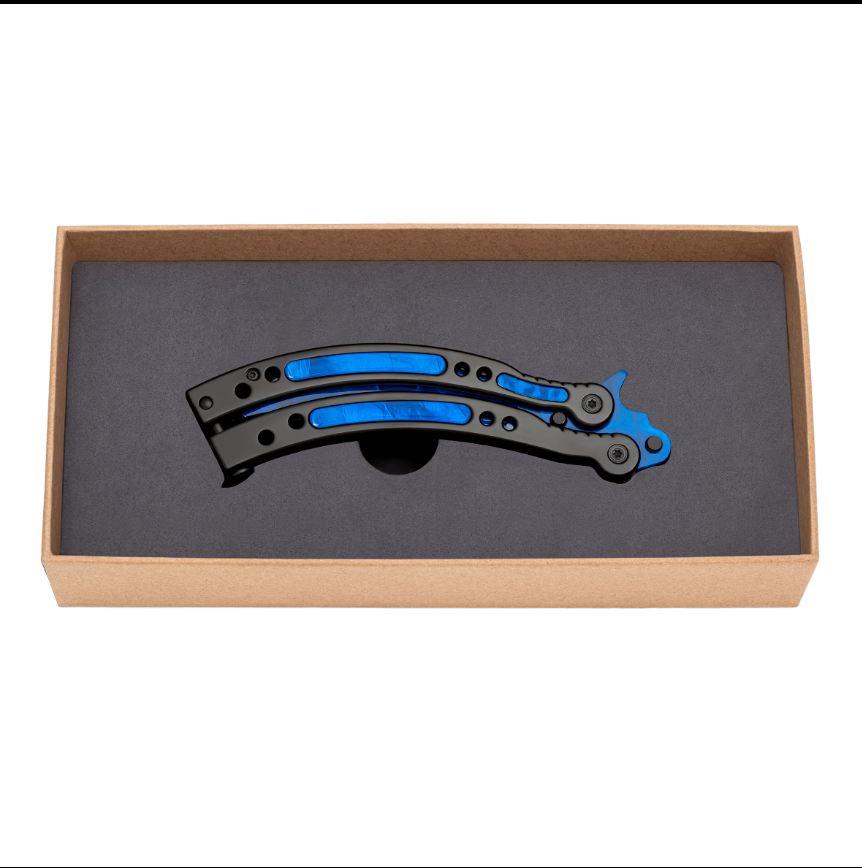 Butterfly Knife ★ | Doppler Sapphire Blade Labz