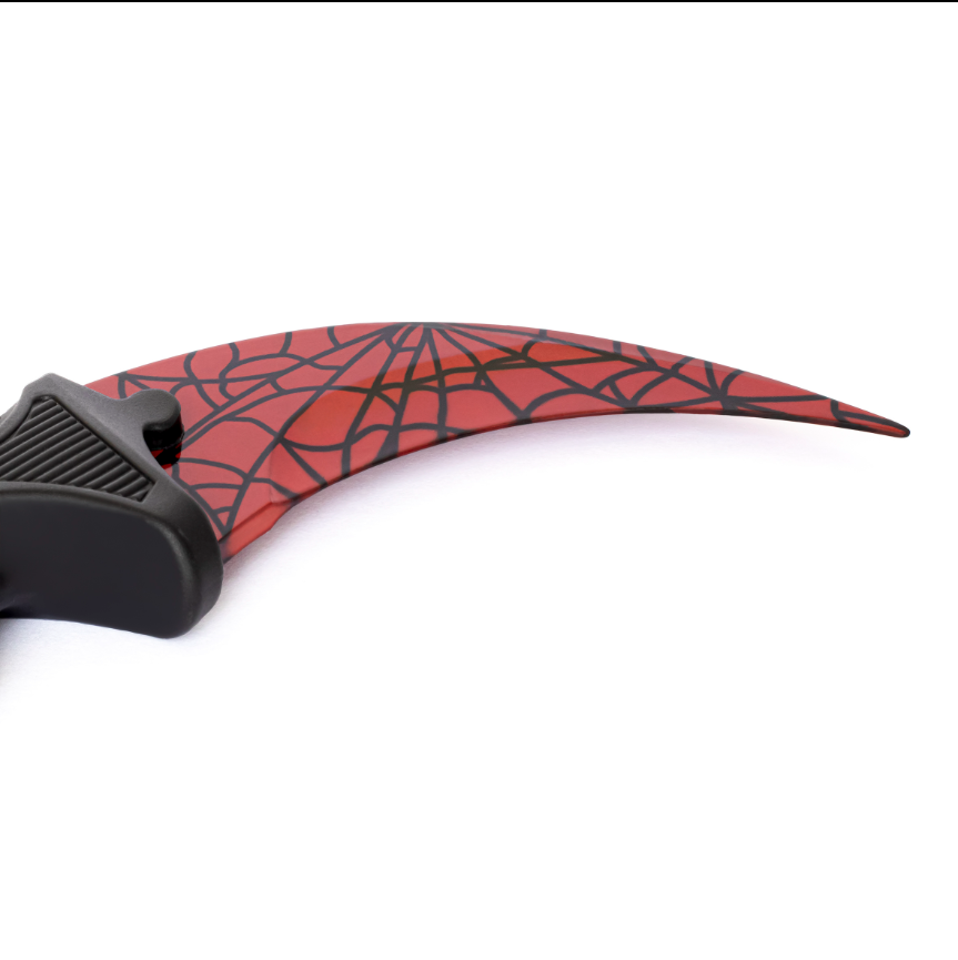 Karambit ★ | Crimson Web Blade Labz
