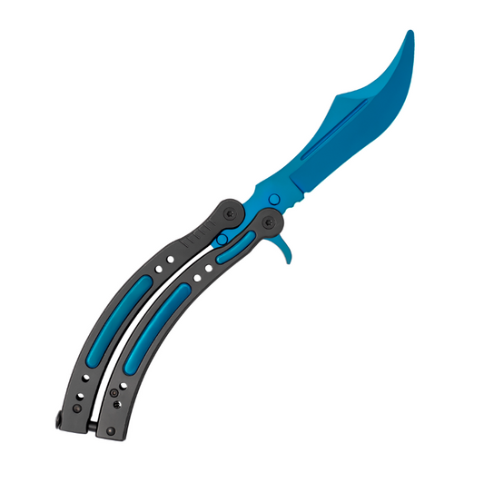 Butterfly Knife ★ | Blue Steel